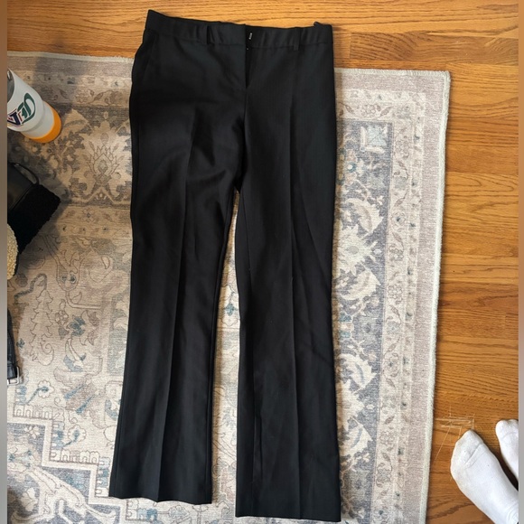 Amanda & Chelsea Pants - NWOT Size 4 Mid Rise Pinstriped Wide Leg Work Pant